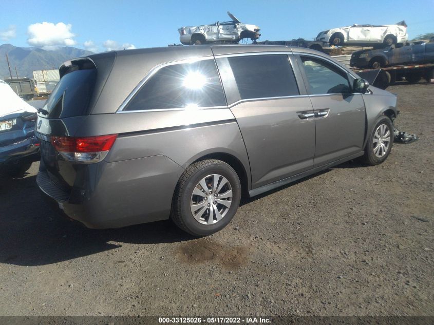 2016 HONDA ODYSSEY EX-L 5FNRL5H6XGB145479