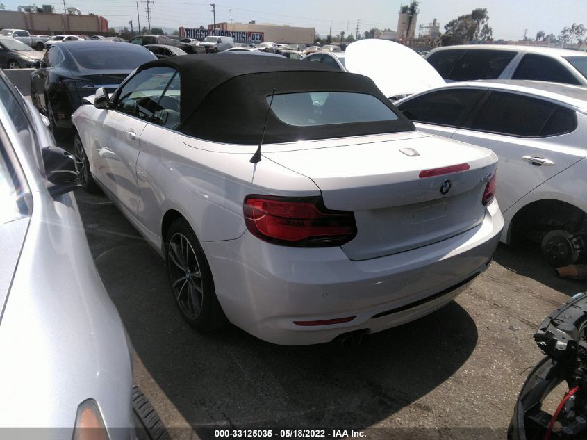 2019 BMW 2 SERIES 230I WBA2M7C51K7D15493