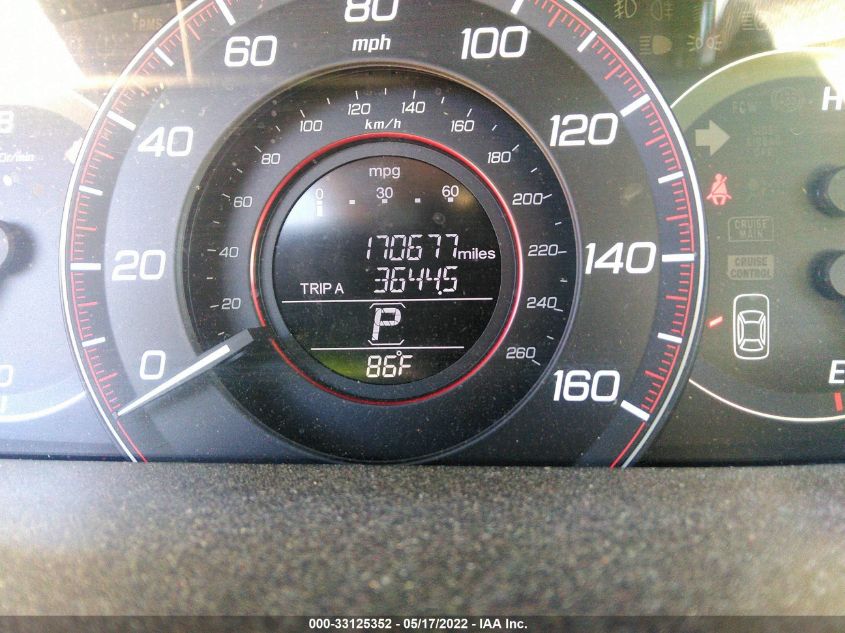 2013 HONDA ACCORD CPE LX-S 1HGCT1B33DA019175