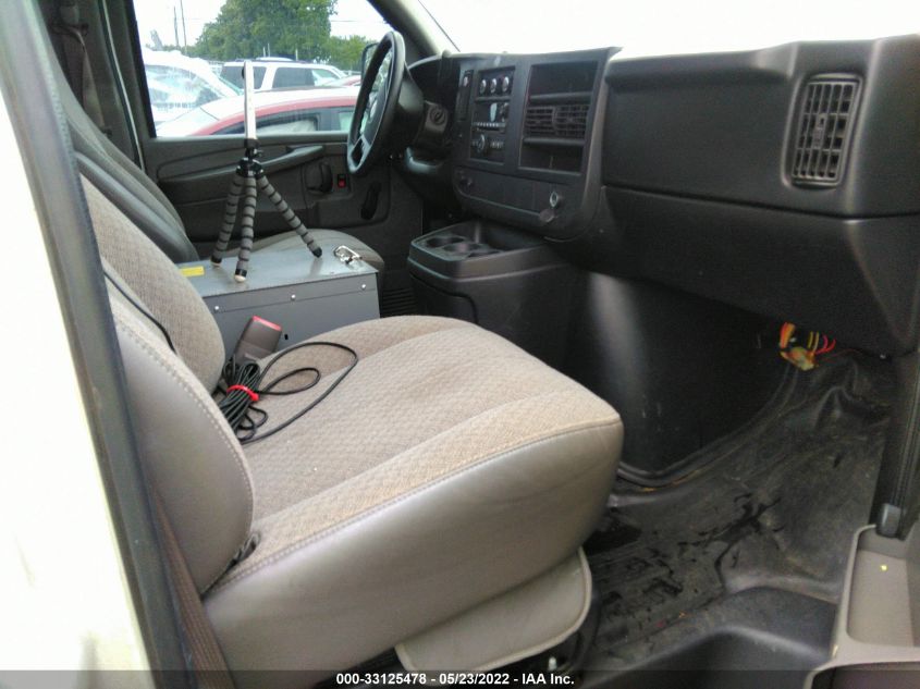 2013 CHEVROLET EXPRESS CARGO VAN 1GCWGFBA9D1123732