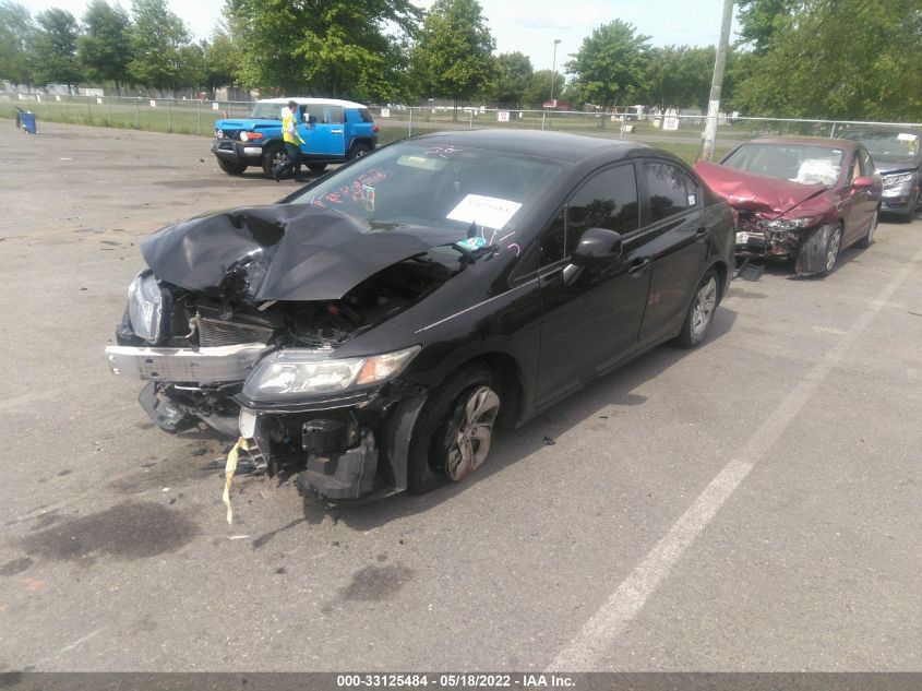 2013 HONDA CIVIC SDN LX 19XFB2F56DE278692