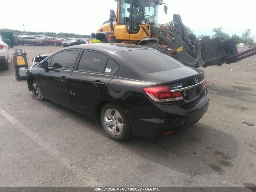 2013 HONDA CIVIC SDN LX 19XFB2F56DE278692