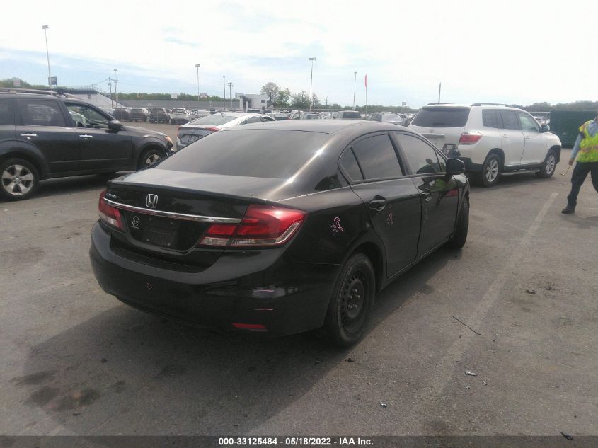 2013 HONDA CIVIC SDN LX 19XFB2F56DE278692