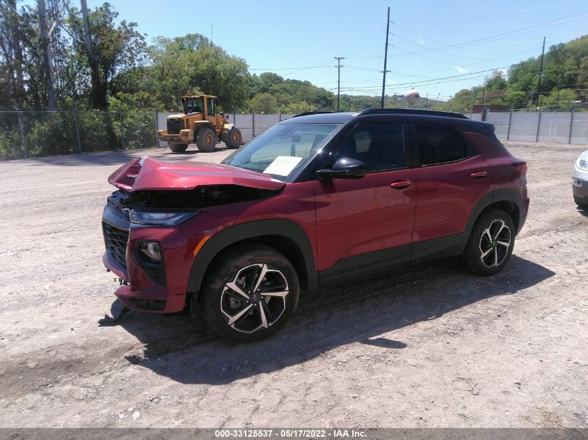 2022 CHEVROLET TRAILBLAZER RS KL79MUSL9NB080899