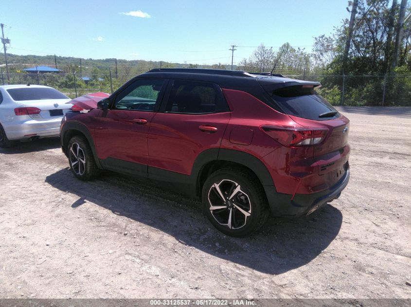2022 CHEVROLET TRAILBLAZER RS KL79MUSL9NB080899