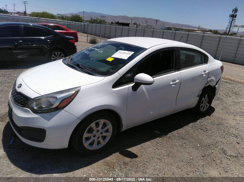 2013 KIA RIO LX KNADM4A33D6198904