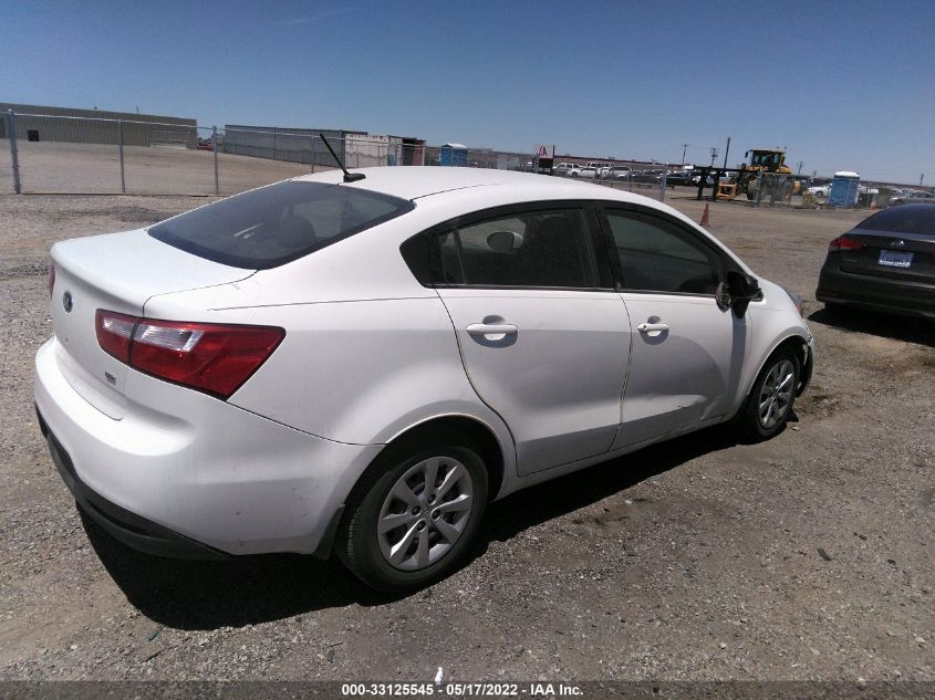 2013 KIA RIO LX KNADM4A33D6198904