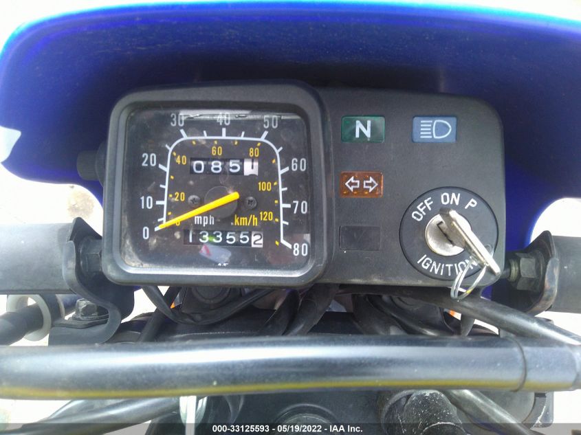 2007 SUZUKI DR200 SET JS1SH42A972101769