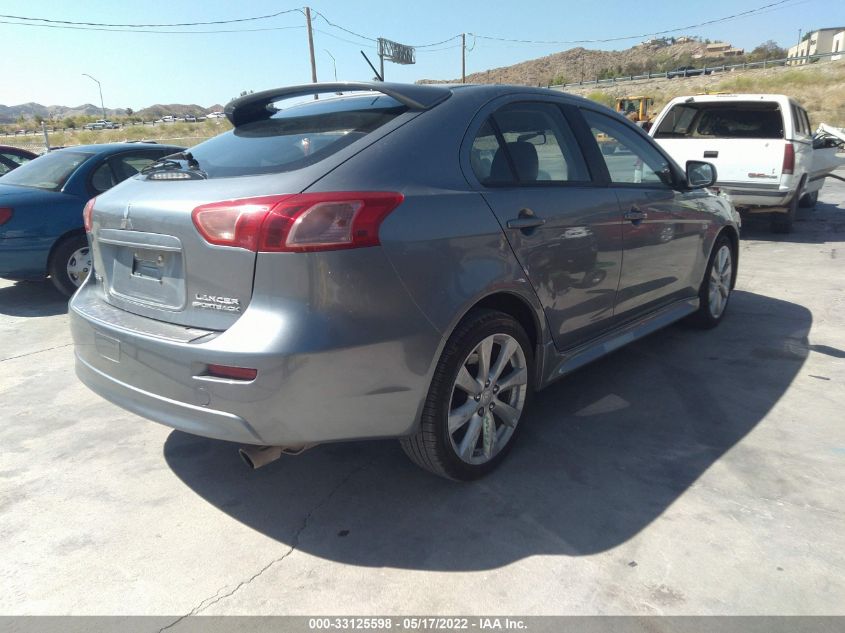 2013 MITSUBISHI LANCER SPORTBACK GT JA32X8HW3DU011096