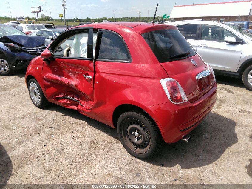 2015 FIAT 500 POP 3C3CFFAR6FT624767