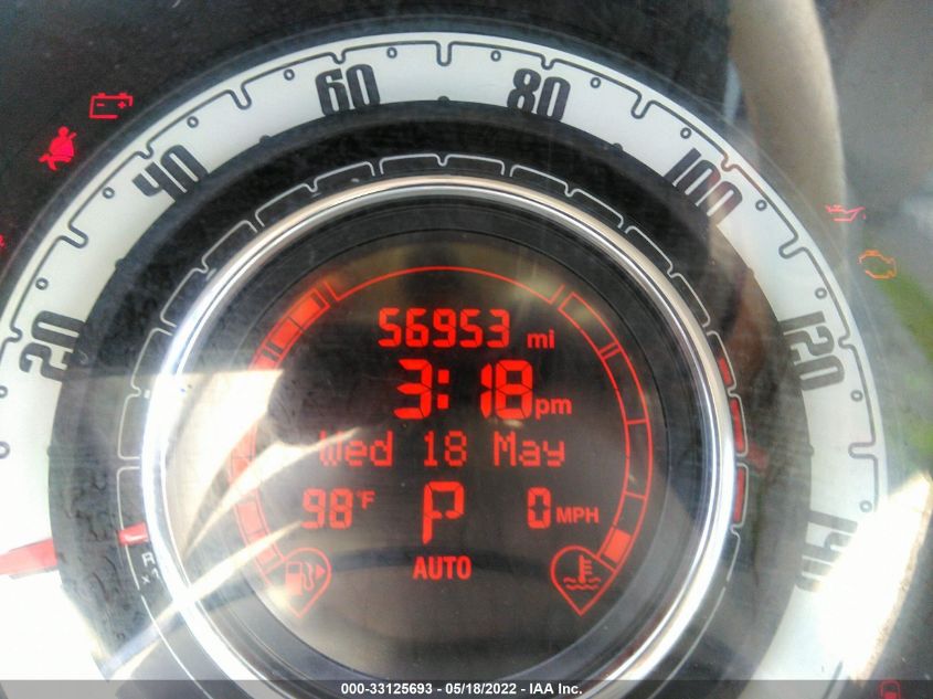 2015 FIAT 500 POP 3C3CFFAR6FT624767