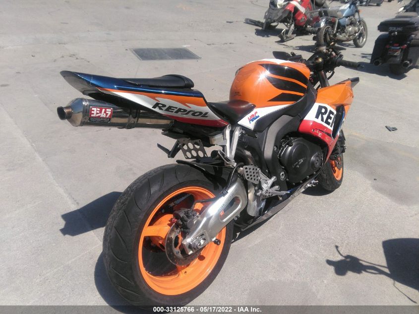 2006 HONDA CBR1000 RR JH2SC57196M200766