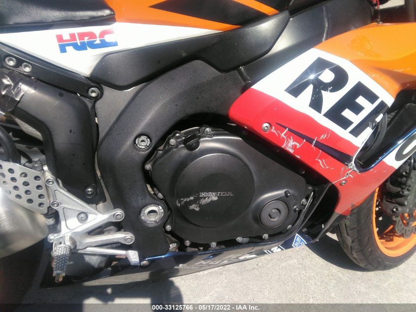 2006 HONDA CBR1000 RR JH2SC57196M200766