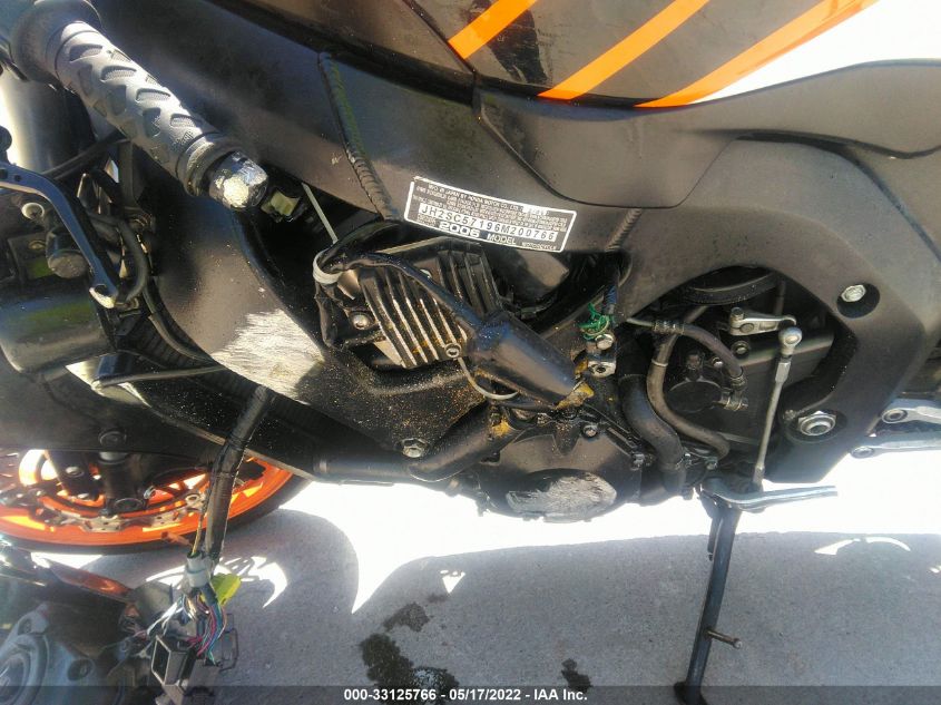 2006 HONDA CBR1000 RR JH2SC57196M200766