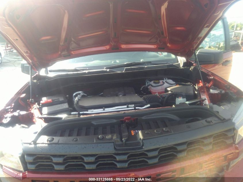 2022 CHEVROLET SILVERADO 1500 LTD CUSTOM 1GCPYBEK4NZ229040