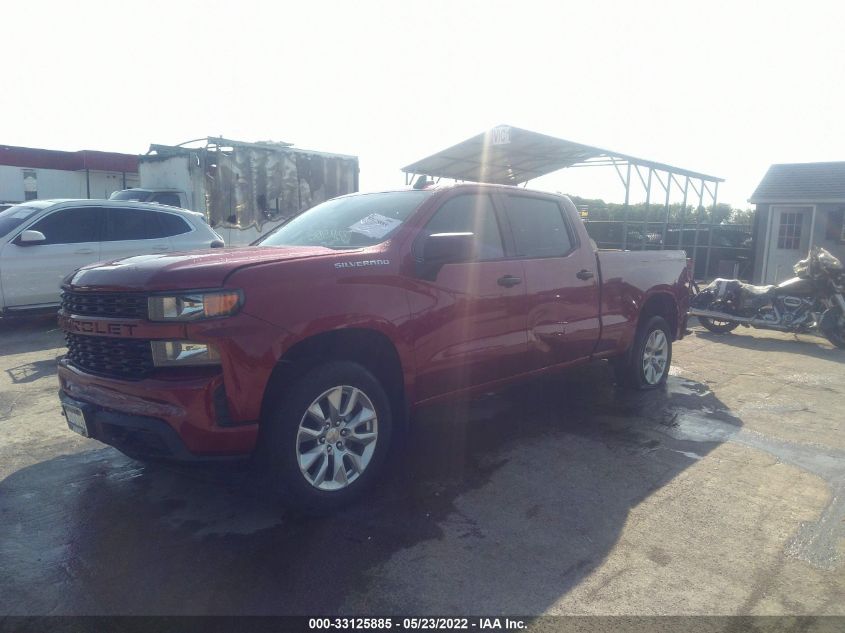 2022 CHEVROLET SILVERADO 1500 LTD CUSTOM 1GCPYBEK4NZ229040