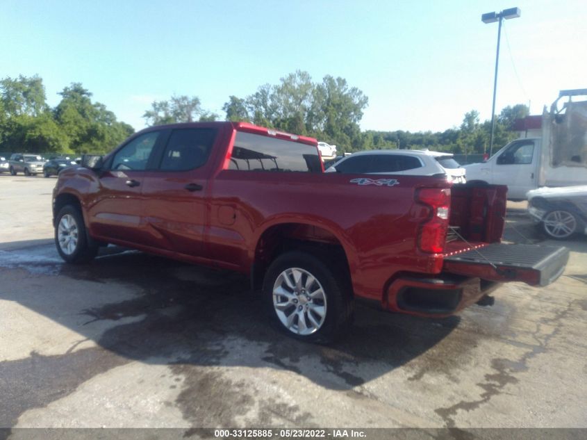 2022 CHEVROLET SILVERADO 1500 LTD CUSTOM 1GCPYBEK4NZ229040