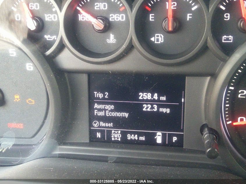 2022 CHEVROLET SILVERADO 1500 LTD CUSTOM 1GCPYBEK4NZ229040