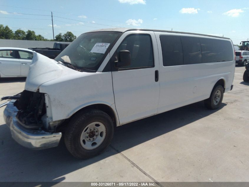 2013 CHEVROLET EXPRESS PASSENGER LT 1GAZG1FG6D1167226