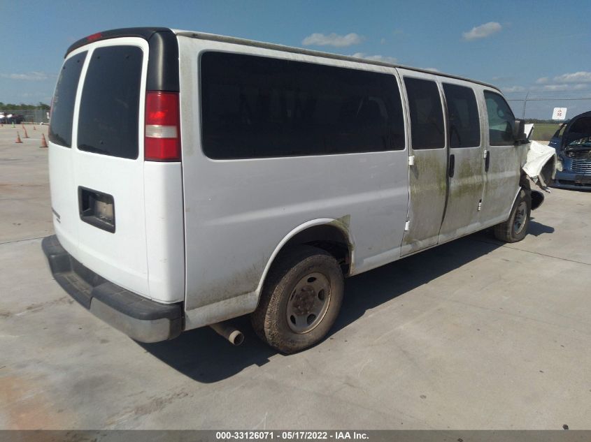 2013 CHEVROLET EXPRESS PASSENGER LT 1GAZG1FG6D1167226