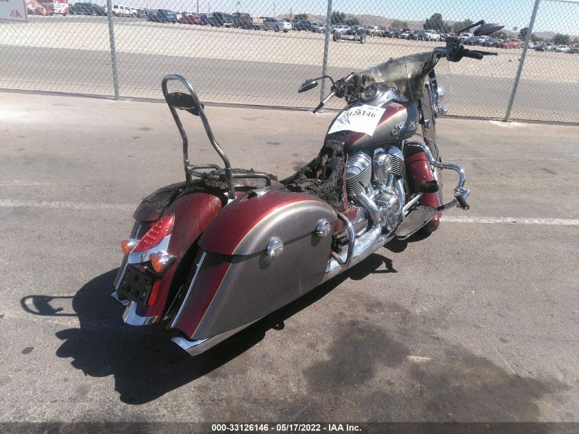 2020 INDIAN MOTORCYCLE CO. SPRINGFIELD 56KTHAAA5L3390187