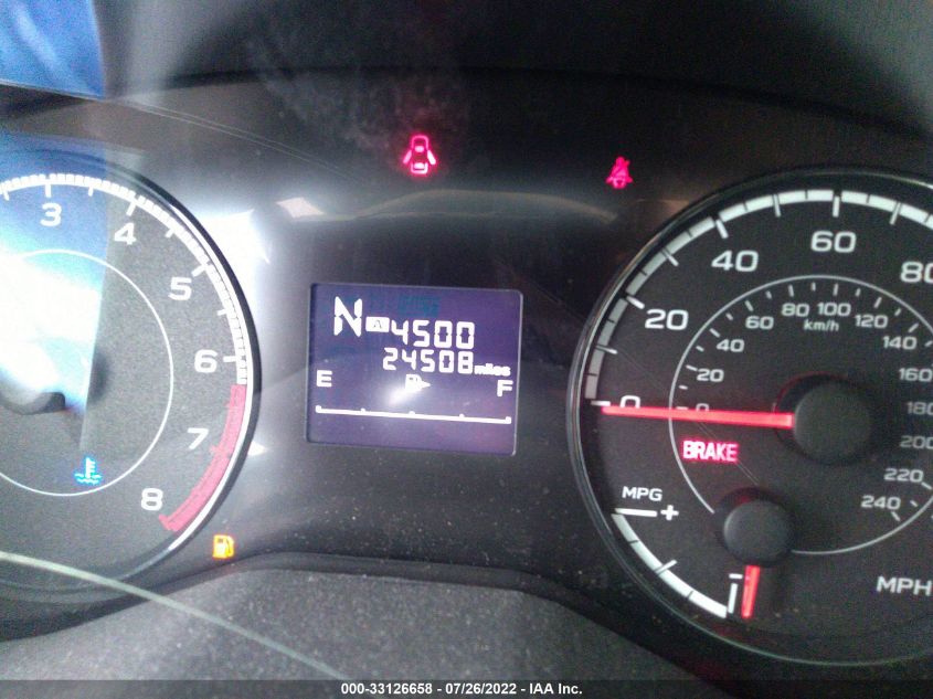 2019 SUBARU IMPREZA 4S3GTAA63K3757832