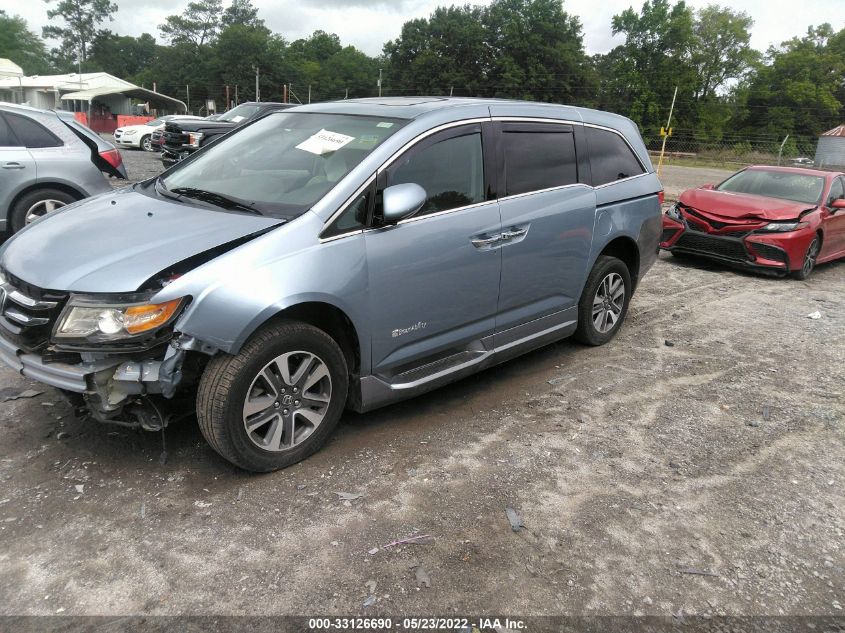 2014 HONDA ODYSSEY TOURING 5FNRL5H93EB023800