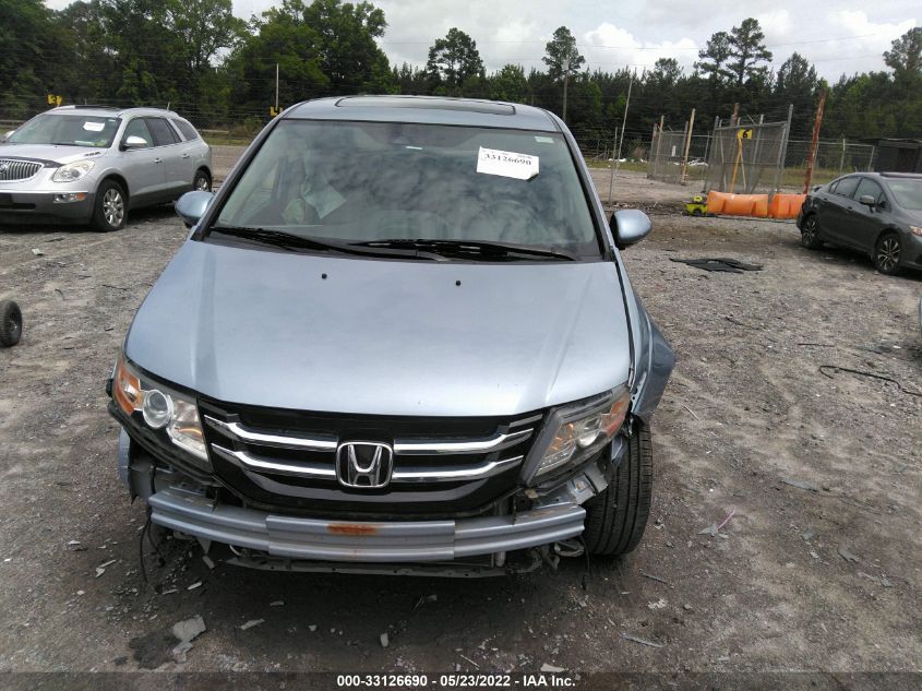 2014 HONDA ODYSSEY TOURING 5FNRL5H93EB023800