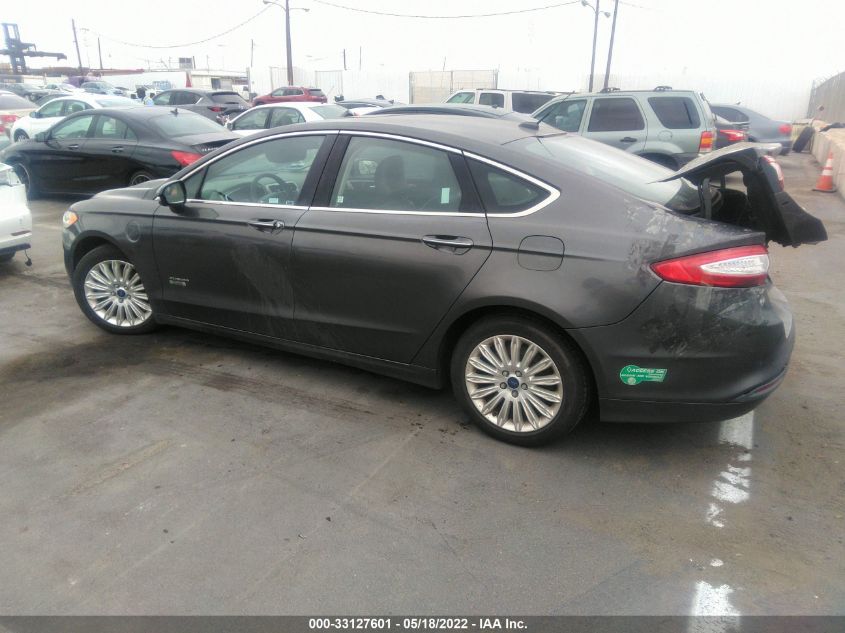 2015 FORD FUSION ENERGI SE LUXURY 3FA6P0PU4FR264867