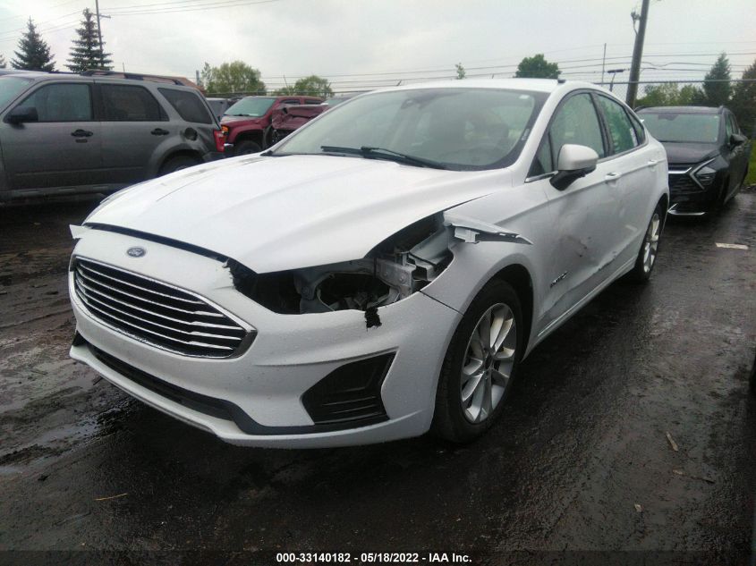 2019 FORD FUSION HYBRID SE 3FA6P0LU7KR205912