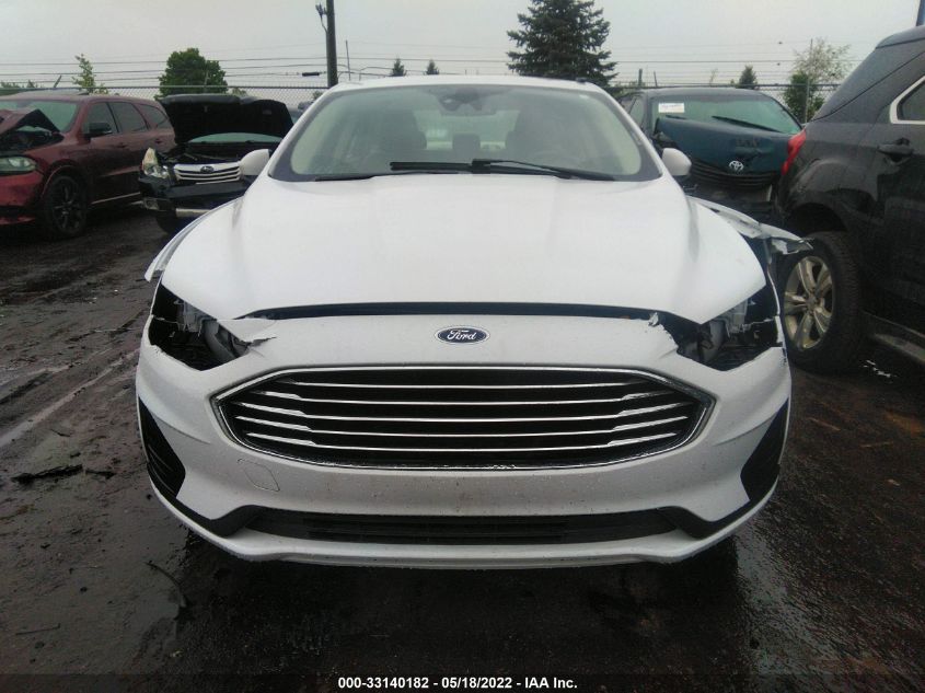 2019 FORD FUSION HYBRID SE 3FA6P0LU7KR205912