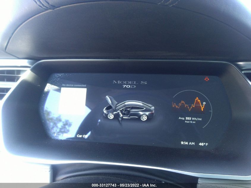 2016 TESLA MODEL S 90D/70D/75D/60D/85D 5YJSA1E23GF131781