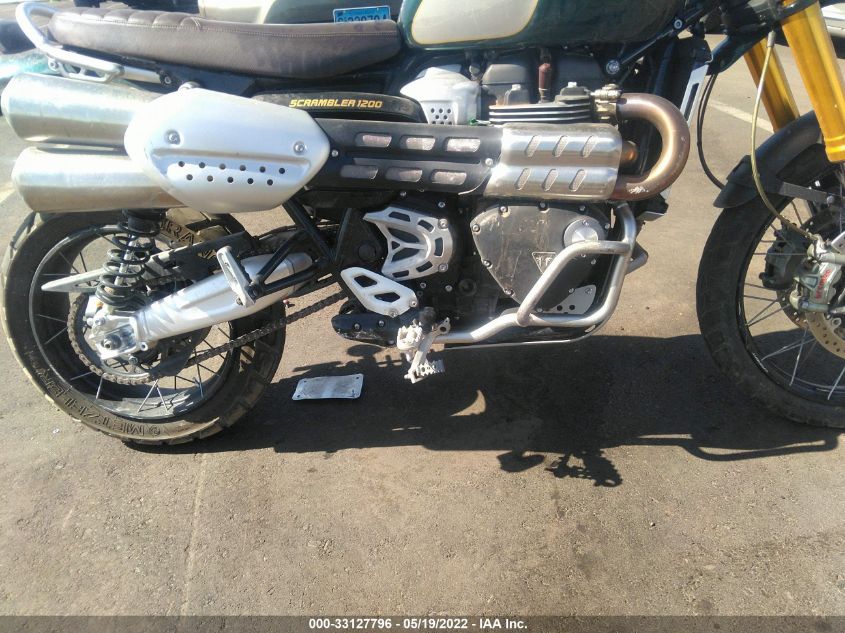 2022 TRIUMPH MOTORCYCLE SCRAMBLER 1200 XE SMTD51HG5NTAH4787