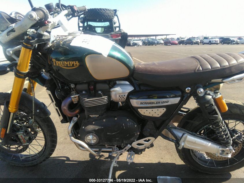 2022 TRIUMPH MOTORCYCLE SCRAMBLER 1200 XE SMTD51HG5NTAH4787