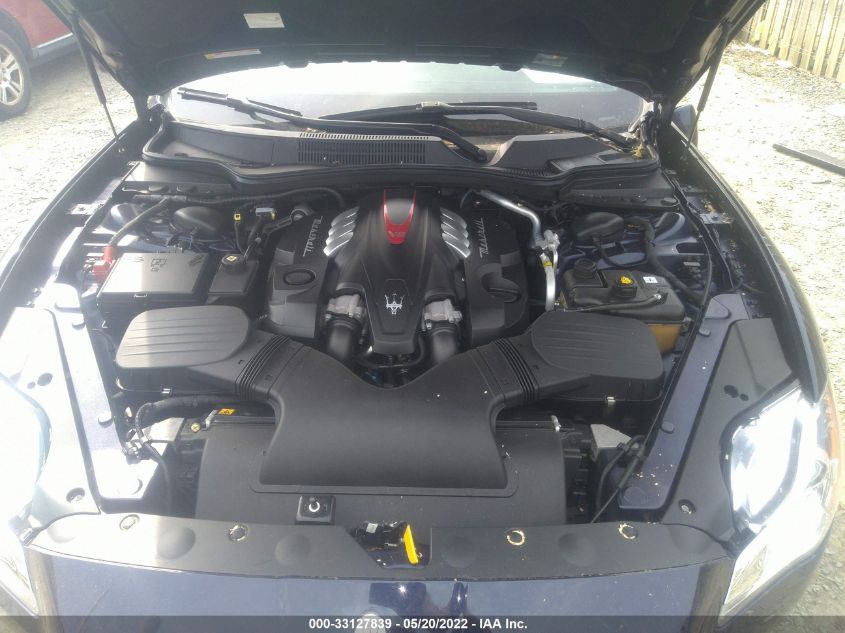 2016 MASERATI QUATTROPORTE GTS ZAM56PPAXG1164156