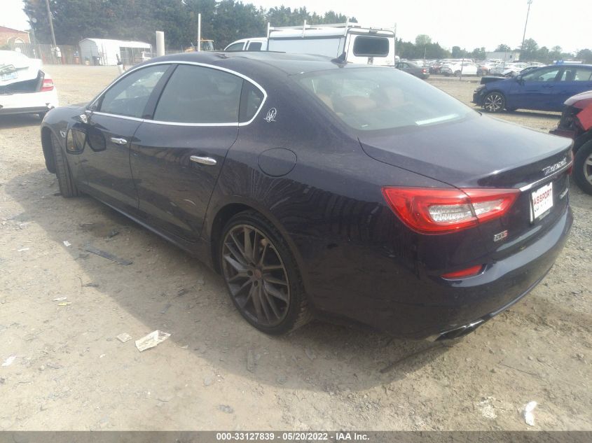 2016 MASERATI QUATTROPORTE GTS ZAM56PPAXG1164156