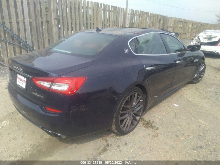 2016 MASERATI QUATTROPORTE GTS ZAM56PPAXG1164156