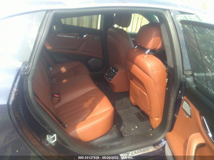 2016 MASERATI QUATTROPORTE GTS ZAM56PPAXG1164156