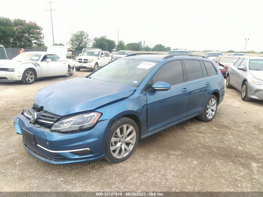 2019 VOLKSWAGEN GOLF SPORTWAGEN S/SE 3VWY57AU3KM507762