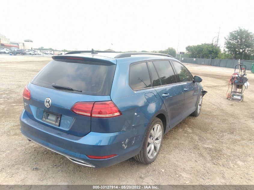 2019 VOLKSWAGEN GOLF SPORTWAGEN S/SE 3VWY57AU3KM507762