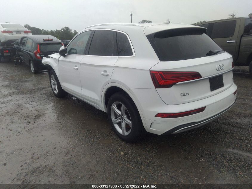 2021 AUDI Q5 PREMIUM WA1AAAFY6M2075245