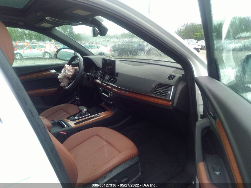 2021 AUDI Q5 PREMIUM WA1AAAFY6M2075245