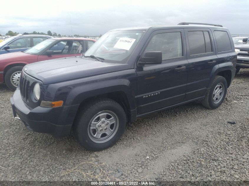 2013 JEEP PATRIOT SPORT 1C4NJPBA5DD130159