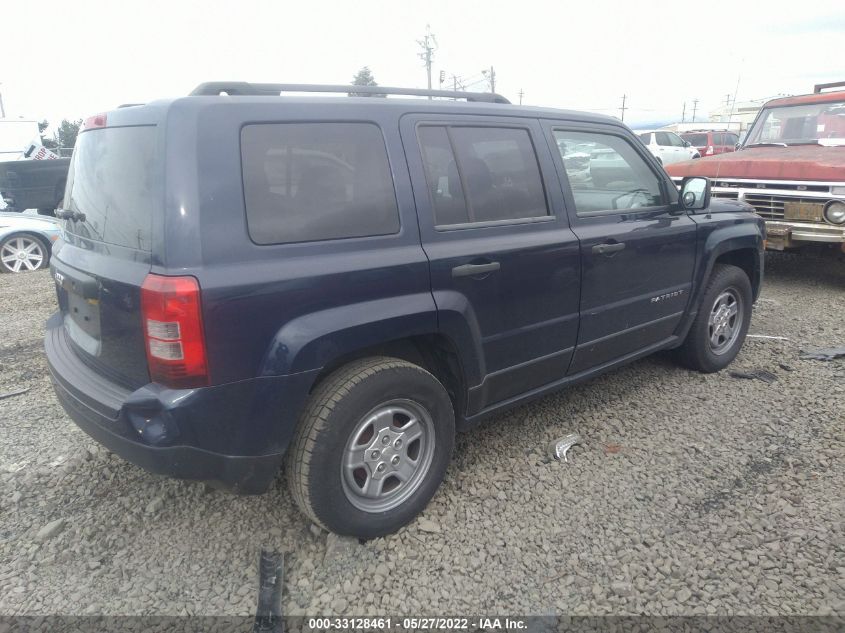 2013 JEEP PATRIOT SPORT 1C4NJPBA5DD130159