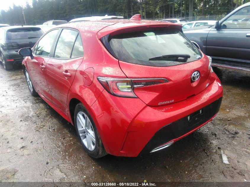 2021 TOYOTA COROLLA HATCHBACK SE/XSE/NIGHTSHADE JTND4MBEXM3145388