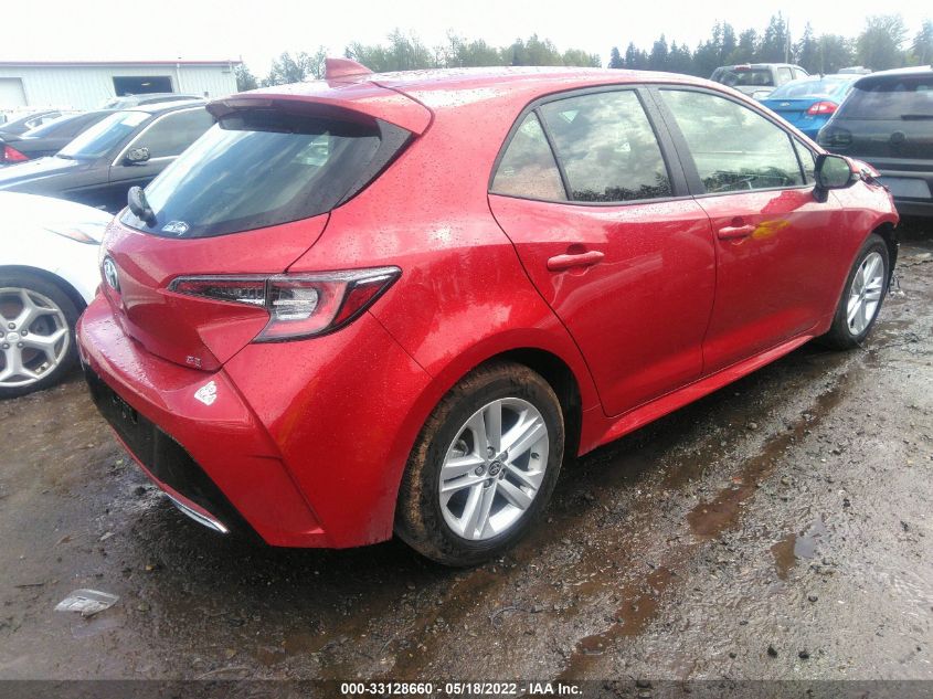 2021 TOYOTA COROLLA HATCHBACK SE/XSE/NIGHTSHADE JTND4MBEXM3145388