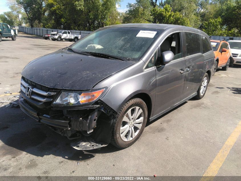 2016 HONDA ODYSSEY SE 5FNRL5H33GB142753