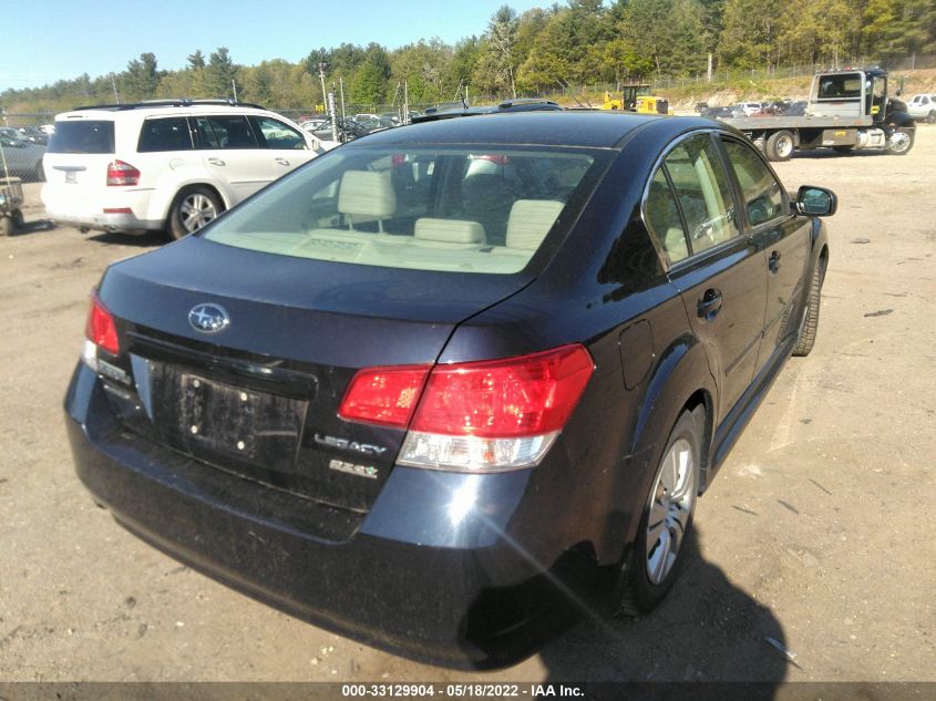 2013 SUBARU LEGACY 2.5I 4S3BMBA64D3006500