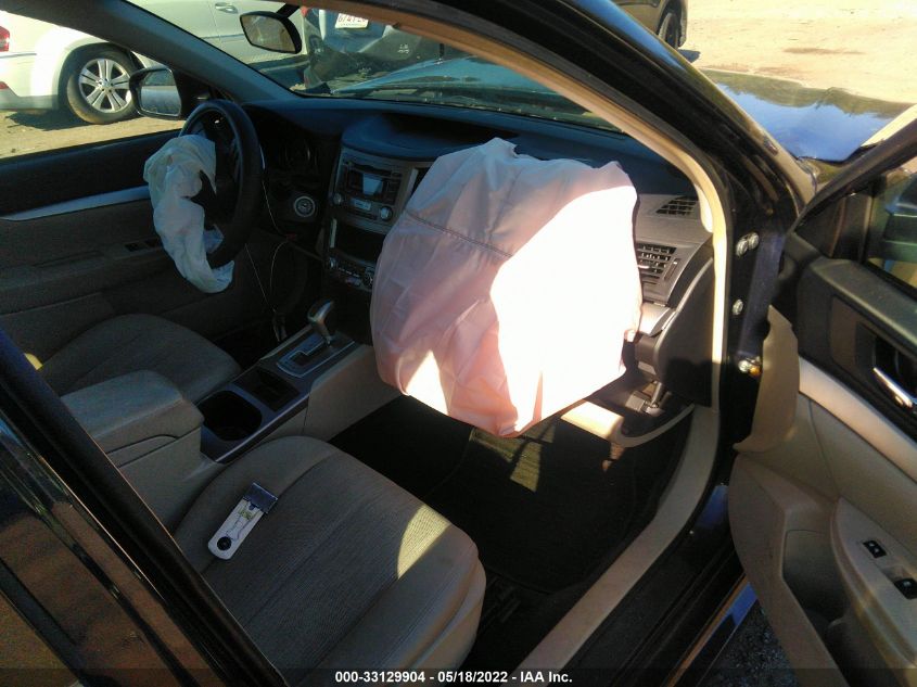2013 SUBARU LEGACY 2.5I 4S3BMBA64D3006500
