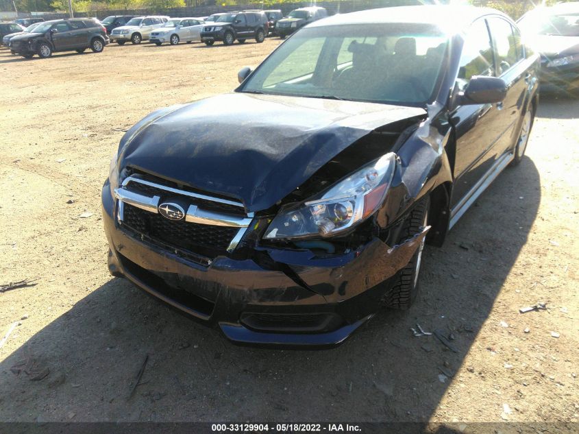2013 SUBARU LEGACY 2.5I 4S3BMBA64D3006500
